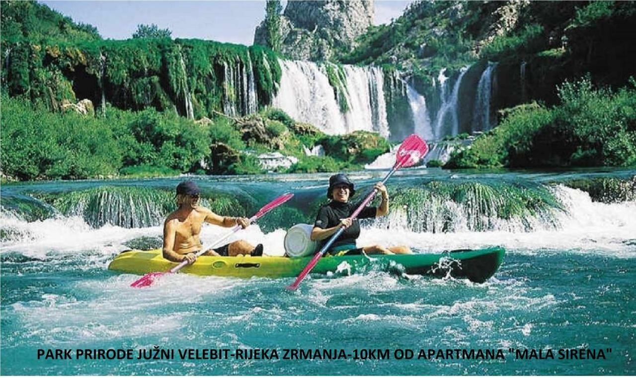 Apartmani Mala Sirena Maslenica Ngoại thất bức ảnh
